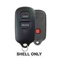 Keyless Factory KeylessFactory: Toyota / Scion 1996 - 2006 / 3-Button Shell / BAB237131-056 ORS-TOY-1453